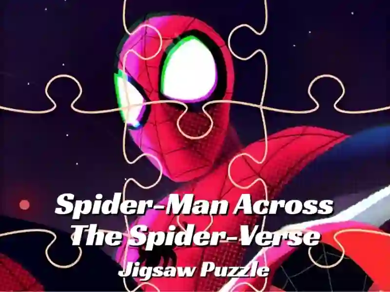 Permainan Spider-Man Across the Spider-Verse Jigsaw Puzzle talian