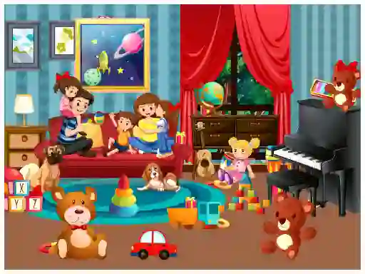 Permainan Hidden Toys talian