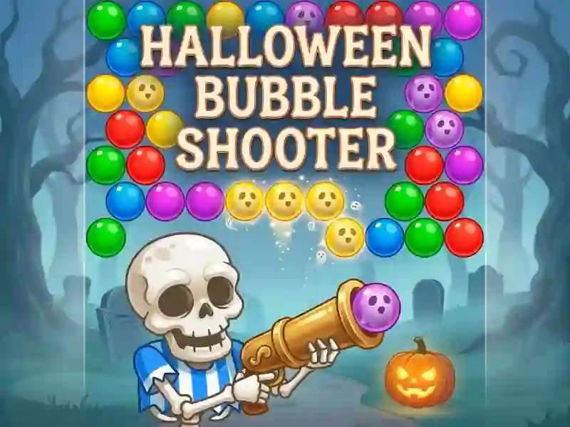 Permainan Halloween Bubble Shooter talian