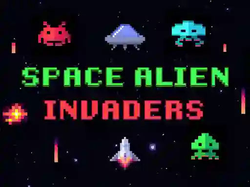 Permainan Space Alien Invaders talian