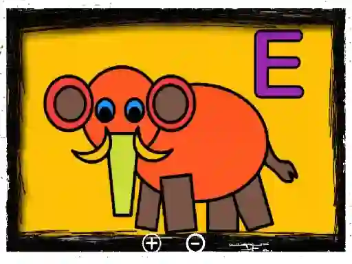 Permainan Easy Kids Coloring Letters talian