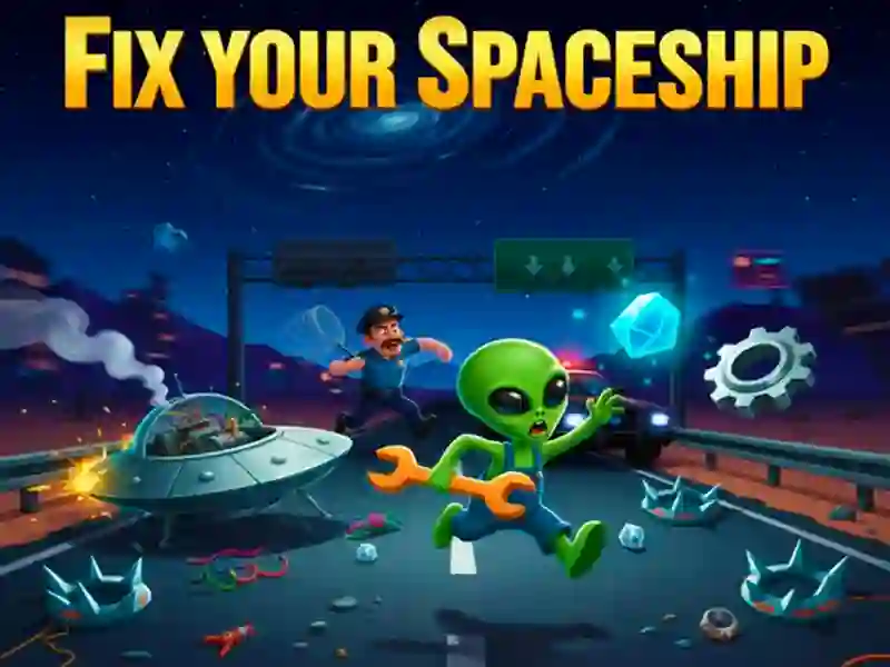 Permainan Fix your Spaceship talian