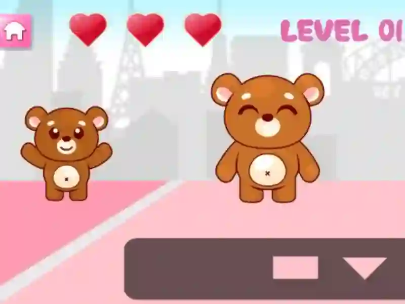 Permainan Bear And Shapes talian