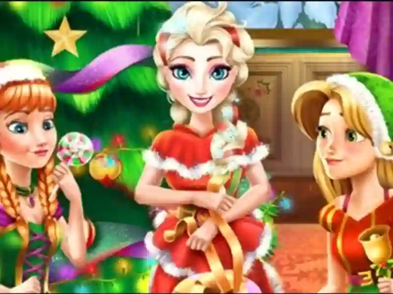 Permainan Disney Princess Christmas Party talian