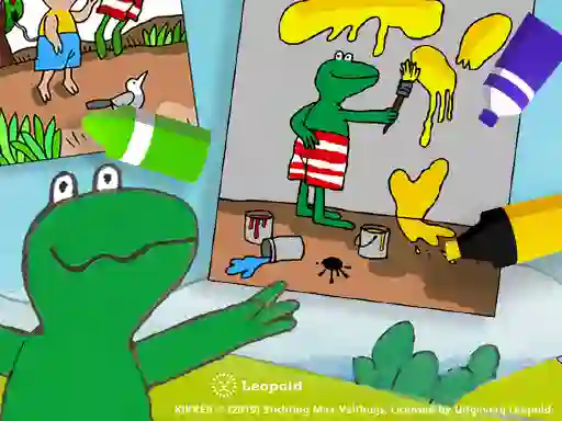 Permainan Coloring Kikker talian