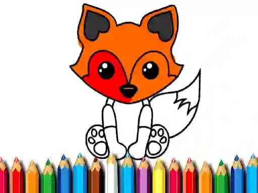 Permainan Fox Coloring Book talian