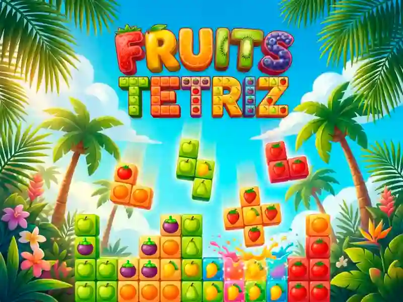 Permainan Fruits Tetriz talian