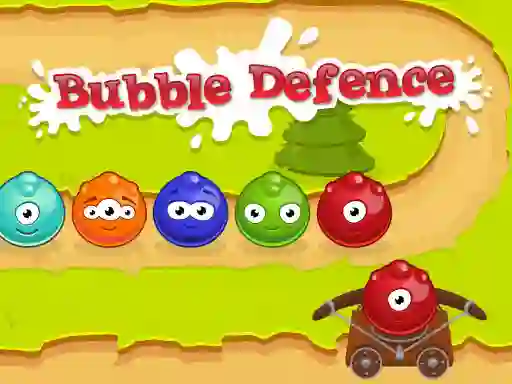 Permainan Bubble Defence talian