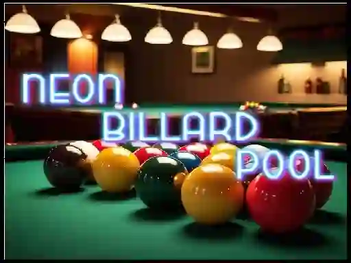 Permainan Neon Billard Pool talian