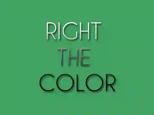 Permainan Right the Color talian
