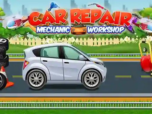 Permainan Car Repair And Wash talian