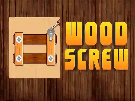 Permainan Wood Screw talian