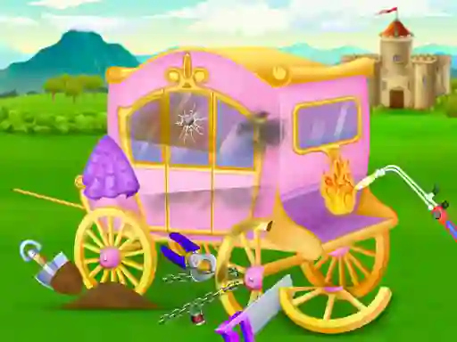 Permainan Princess Castle Cleaning talian