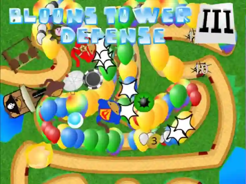 Permainan Bloons Tower Defense 3 talian