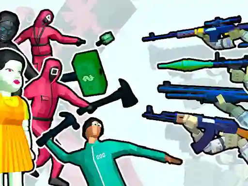 Permainan Squid Shooter talian