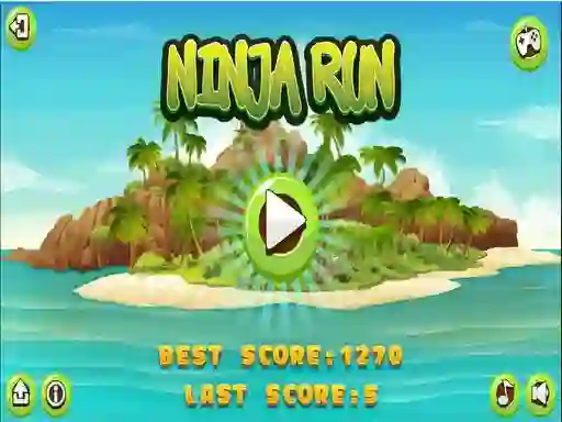 Permainan Ninja Run talian