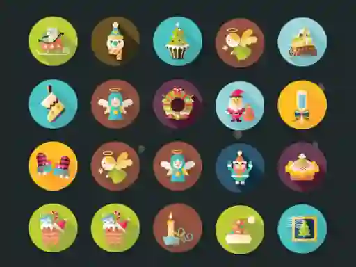 Permainan Count Holiday Cards talian