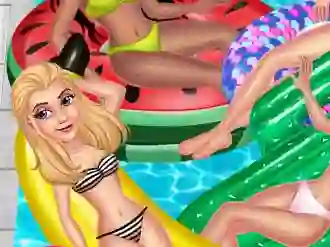 Permainan Princess Pool Party Floats talian