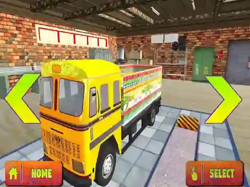 Permainan Indian Cargo Truck Driver talian