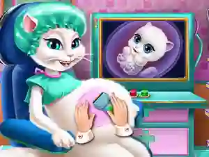 Permainan Kitty Pregnant Check-up talian