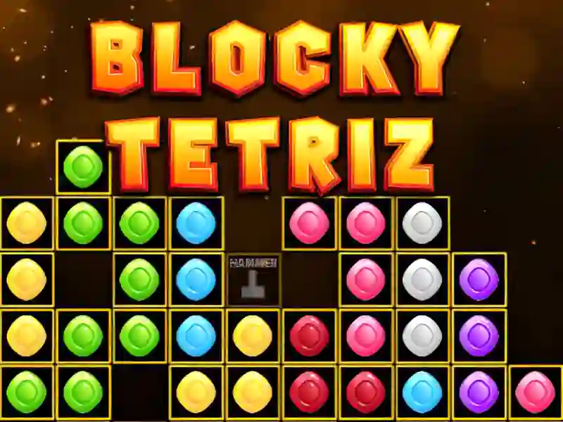 Permainan Blocky Tetriz talian