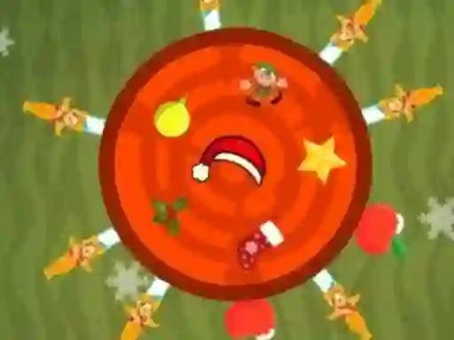 Permainan Christmas Knife Hit talian