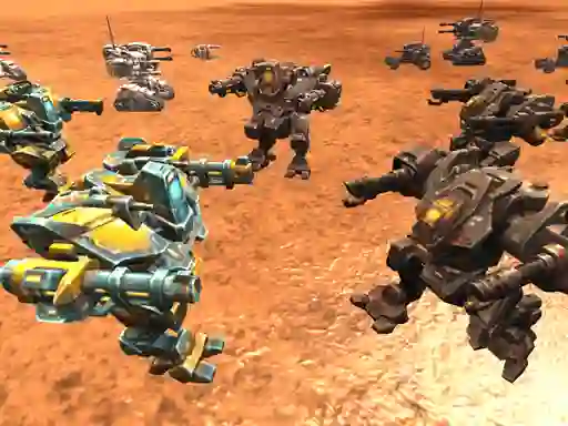 Permainan Mech Battle Simulator talian
