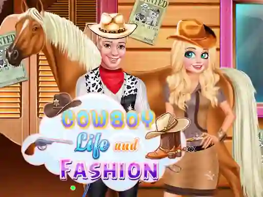 Permainan Cowboy Life and Fashion talian