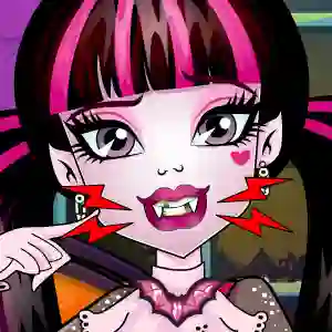 Permainan Draculaura Dentist talian