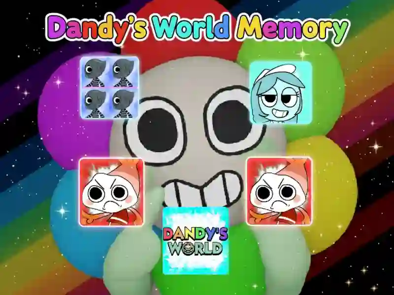 Permainan Dandy's World Memory talian