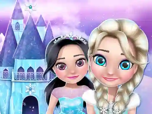Permainan Ice Princess Doll House talian