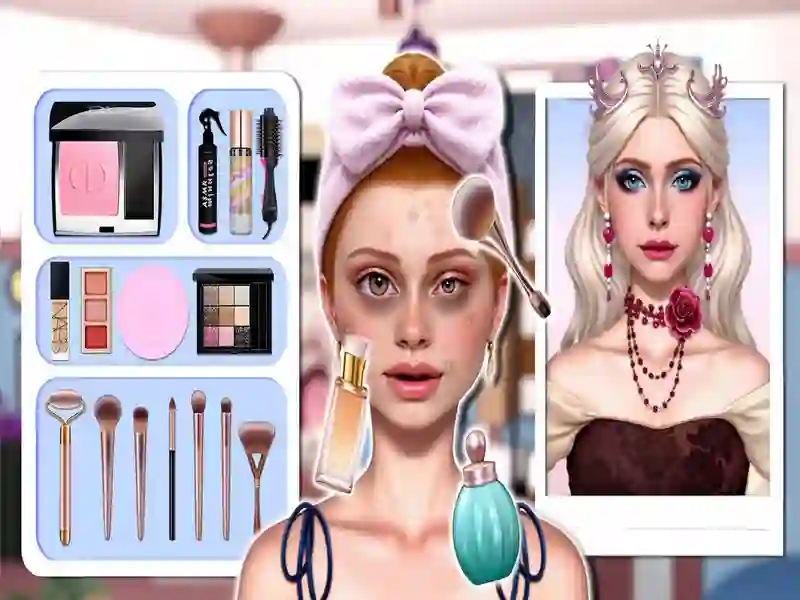 Permainan Makeover & Makeup Studio talian