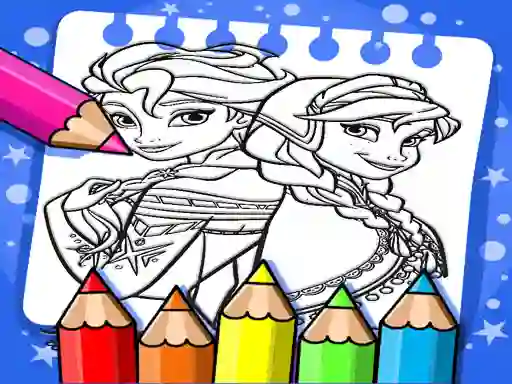 Permainan Frozen Coloring Book talian