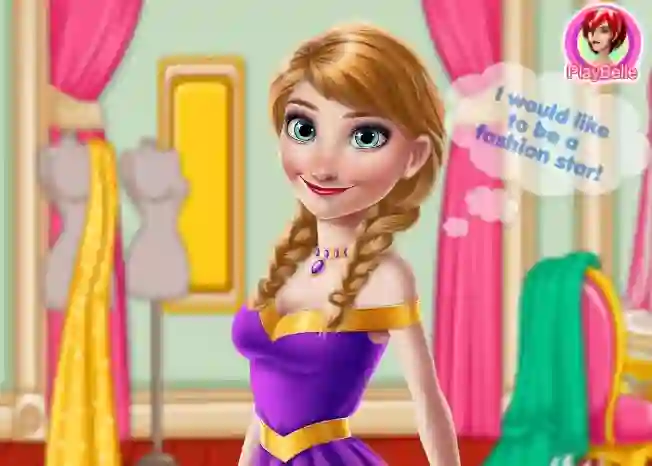 Permainan Ice Princess Modeling Carrer talian