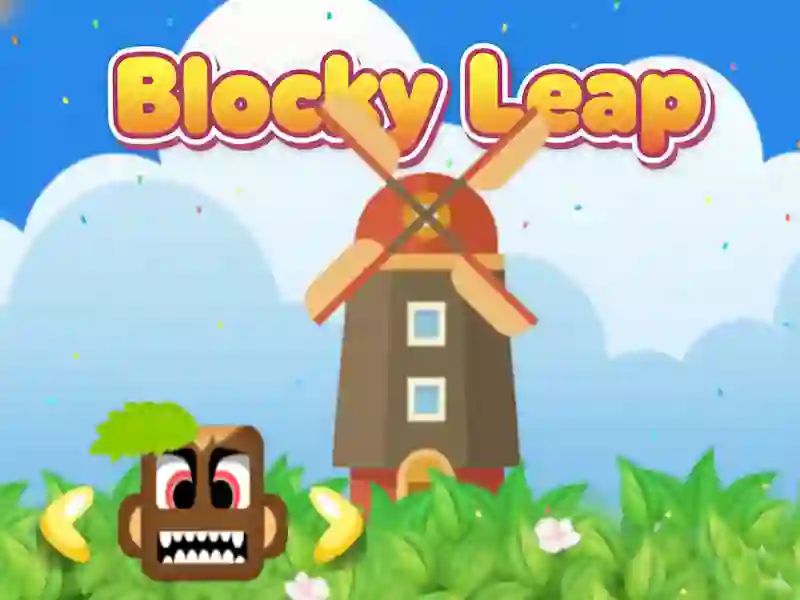 Permainan Blocky Leap talian