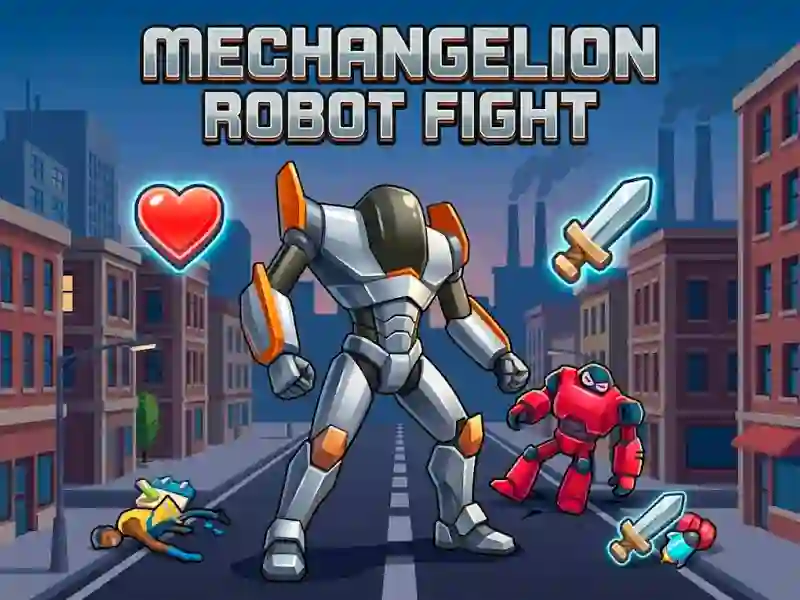 Permainan Mechangelion Robot Fight talian