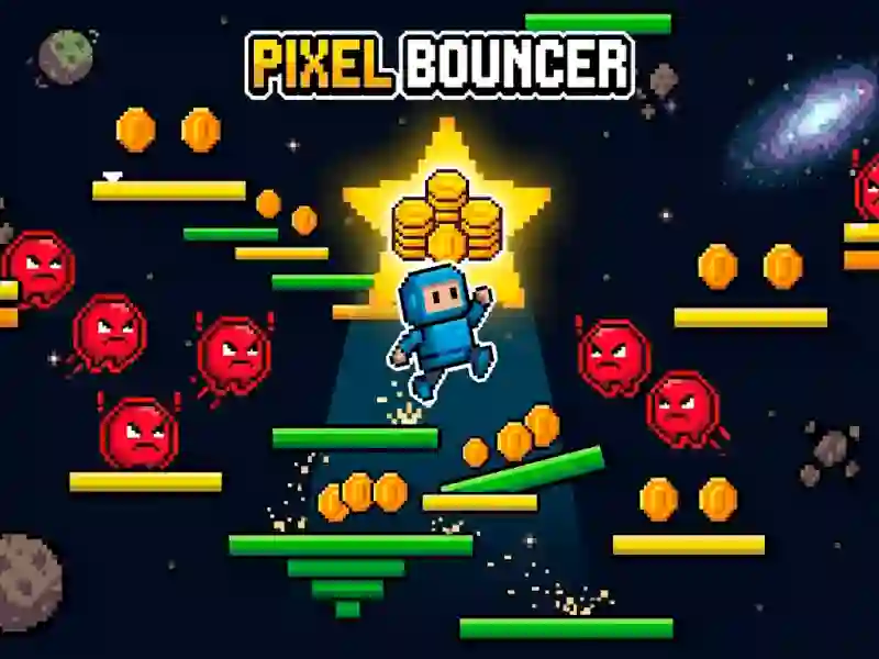 Permainan Pixel Bouncer talian
