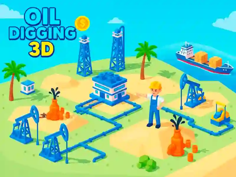 Permainan Oil Digging 3D talian