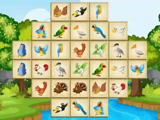 Permainan Birds Mahjong Deluxe talian