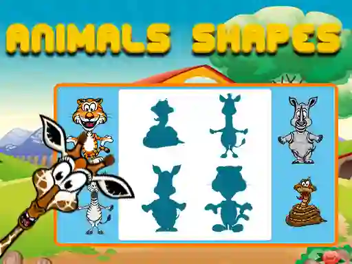 Permainan Animals Shapes talian