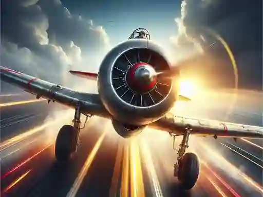 Permainan Amazing Airplane Racer talian