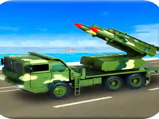 Permainan Us Army Missile Attack Army Truck Driving Games talian