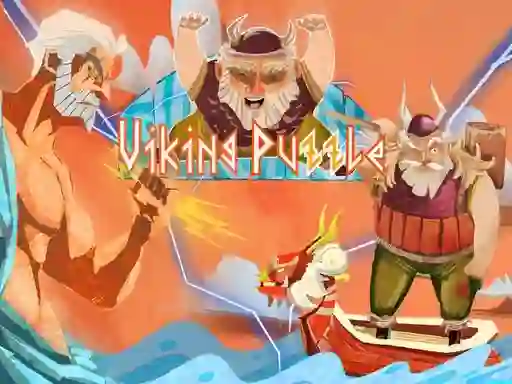 Permainan Viking puzzle talian