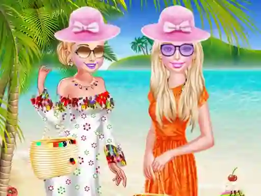 Permainan BFF Spring Beach Holiday talian