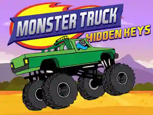 Permainan Monster Truck Hidden Keys talian