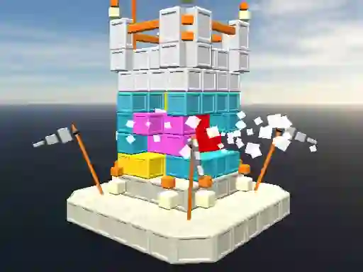 Permainan Castle Block Destruction talian