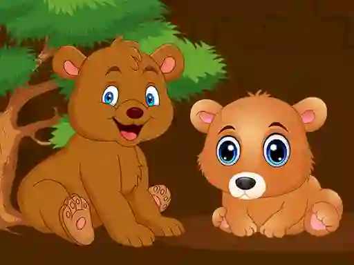 Permainan Baby Bear Jigsaw talian