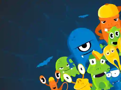 Permainan Monsters and Friends Match 3 talian