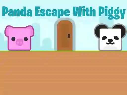 Permainan Panda Escape With Piggy talian