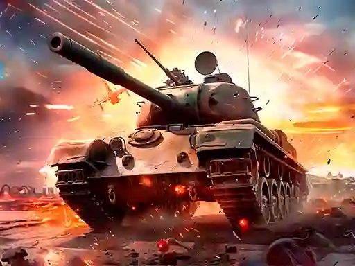 Permainan Battle Tanks Firestorm talian